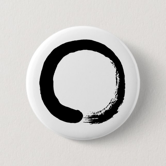 Badge Rond 5 Cm Cercle de zen (Devant)