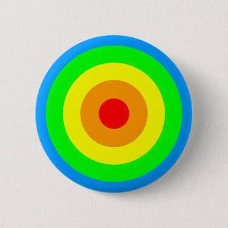 Badge Rond 5 Cm Cercles Acides Arc-en-ciel