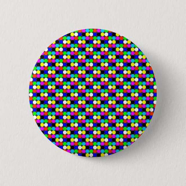 Badge Rond 5 Cm cercles de couleur comme (Devant)