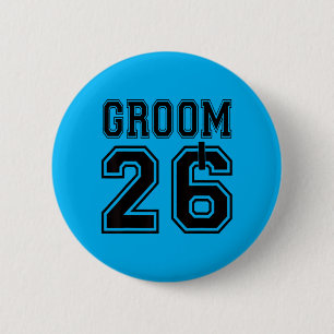 Badge Rond 5 Cm Cérémonie de fiançailles du marié 2026 tenue assor