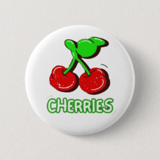 Badge Rond 5 Cm • Cerises Douces Pop Art