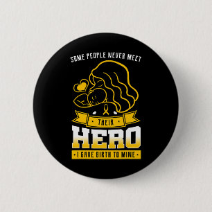 Badge Rond 5 Cm Certaines Personnes Ne Rencontrent Jamais Leur Hér
