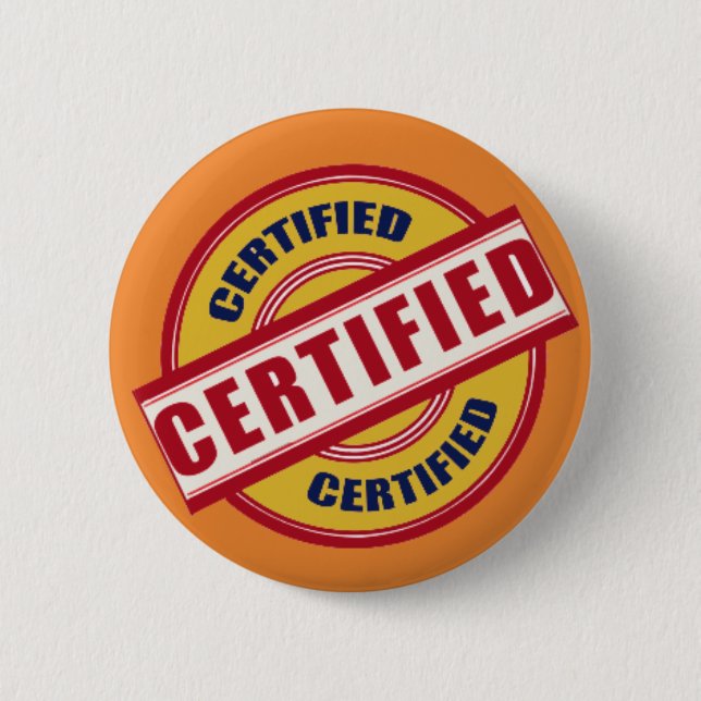 Badge Rond 5 Cm certifié (Devant)