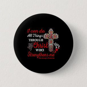 Badge Rond 5 Cm Cerveau Aneurie Sensibilisation Cerveau Aneurysme
