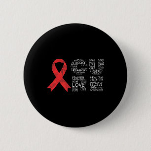 Badge Rond 5 Cm Cerveau Aneurysme Sensibilisation Chirurgie Soutie