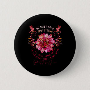Badge Rond 5 Cm Cerveau Aneurysme SENSIBILISATION Fleur Nous ne sa