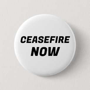 Badge Rond 5 Cm Cessez maintenant