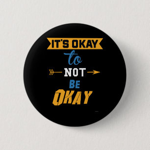 Badge Rond 5 Cm C'est bon de ne pas s'en aller