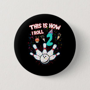 Badge Rond 5 Cm C'est comme ça que je roule 2e anniversaire amateu