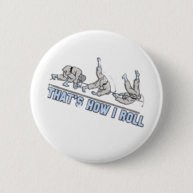 Badge Rond 5 Cm C'est comment je roule (Devant)