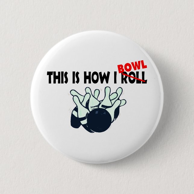 Badge Rond 5 Cm C'est comment je roule (Devant)