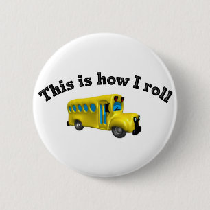Badge Rond 5 Cm C'est comment je roule