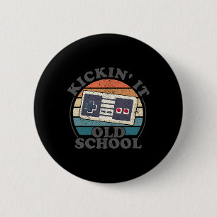 Badge Rond 5 Cm C'est démodé Rétro années 80 Jeu vidéo Jeux G