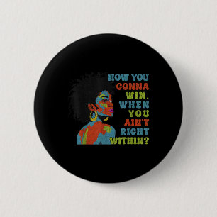Badge Rond 5 Cm C'Est Drôle De Gagner Quand On Est À L'Intérieur
