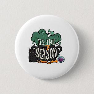 Badge Rond 5 Cm C'est la saison classique minimaliste simple