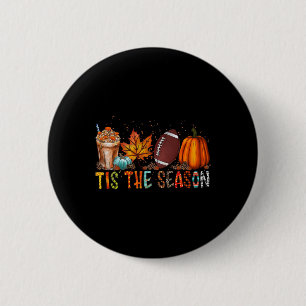 Badge Rond 5 Cm C'Est La Saison Football Saison Automne Merci