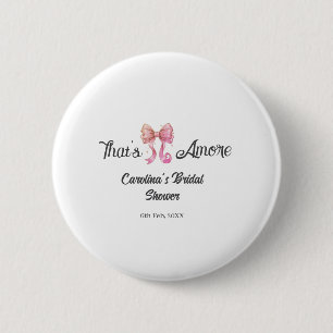 Badge Rond 5 Cm c'est l'amour enterrement de vie de jeune fille ro