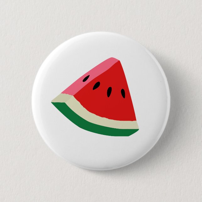 Badge Rond 5 Cm C'est le mien - Watermelon (Devant)