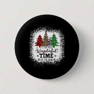 Badge Rond 5 Cm C'est le moment le plus merveilleux de l'année Noë