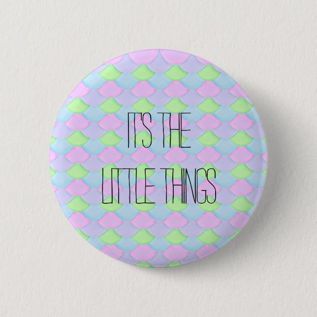 Badge Rond 5 Cm C'est les petites choses (Devant)