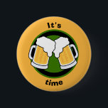 Badge Rond 5 Cm "C'est l'heure de la bière !" en clinquant des ver<br><div class="desc">C'est l'heure de la bière,  et vous pouvez aller au pub ou bar avec votre design de tasse à bière préféré. Santé! Vous pouvez modifier le texte. Bois avec modération,  s'il te plaît. Photo de la tasse à bière d'origine parClker-Free-Vector-ImagesdePixabay</div>