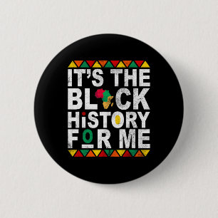 Badge Rond 5 Cm C'est l'histoire des Noirs pour moi Mois de l'hist