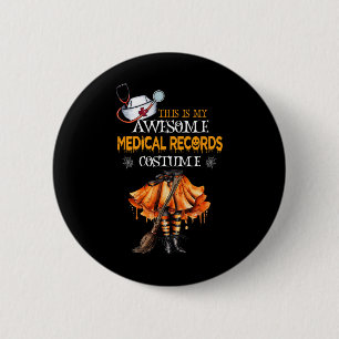 Badge Rond 5 Cm C'Est Ma Médaille Costumée Des Records Médicales D