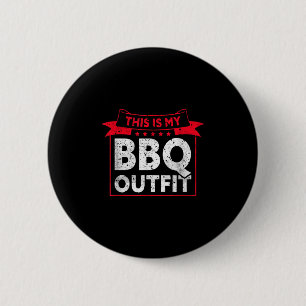 Badge Rond 5 Cm C'Est Mon Coin Barbecue _ Barbecue Viande Grill Dr