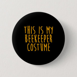 Badge Rond 5 Cm C'est mon costume d'apiculteur Funny Halloween Enf
