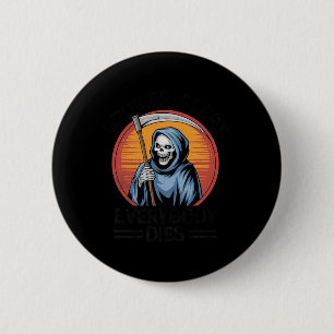 Badge Rond 5 Cm C'est mon costume humain Je suis vraiment un vampi