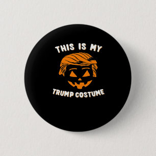 Badge Rond 5 Cm C'Est Mon Costume - Trumpkin