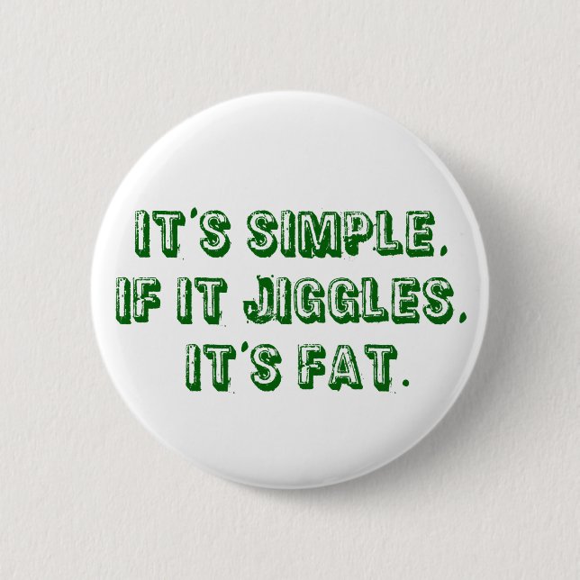 Badge Rond 5 Cm C'est simple (Devant)