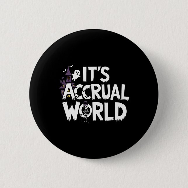 Badge Rond 5 Cm C'est un monde d'accumulation Conception amusante  (Devant)