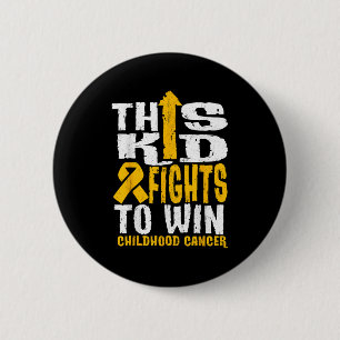 Badge Rond 5 Cm Cet Enfant Lutte Pour Gagner La Sensibilisation Au