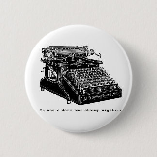Badge Rond 5 Cm C'était une nuit sombre et orageuse