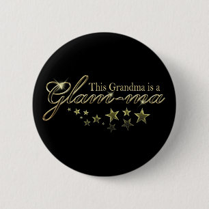 Badge Rond 5 Cm Cette grand-maman est un Fascinant-mA