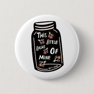 Badge Rond 5 Cm Cette petite lumière à moi Christian