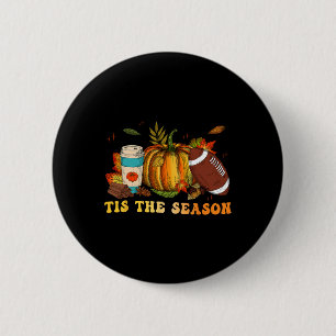 Badge Rond 5 Cm Cette Saison Footll Footll Automne Thanksgiving 3