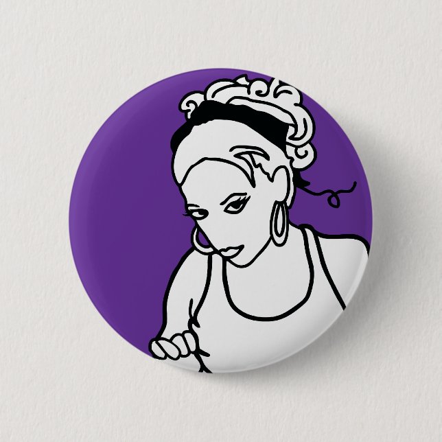 Badge Rond 5 Cm chaîne billy (Devant)