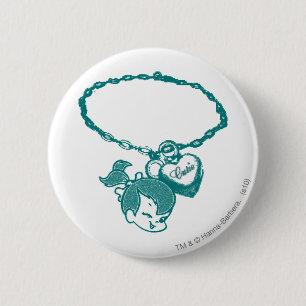 Badge Rond 5 Cm Chaîne de PEBBLES™ Cutie
