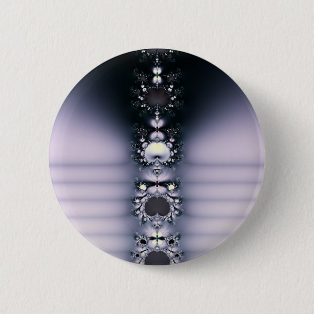 Badge Rond 5 Cm Chaîne Violette (Devant)
