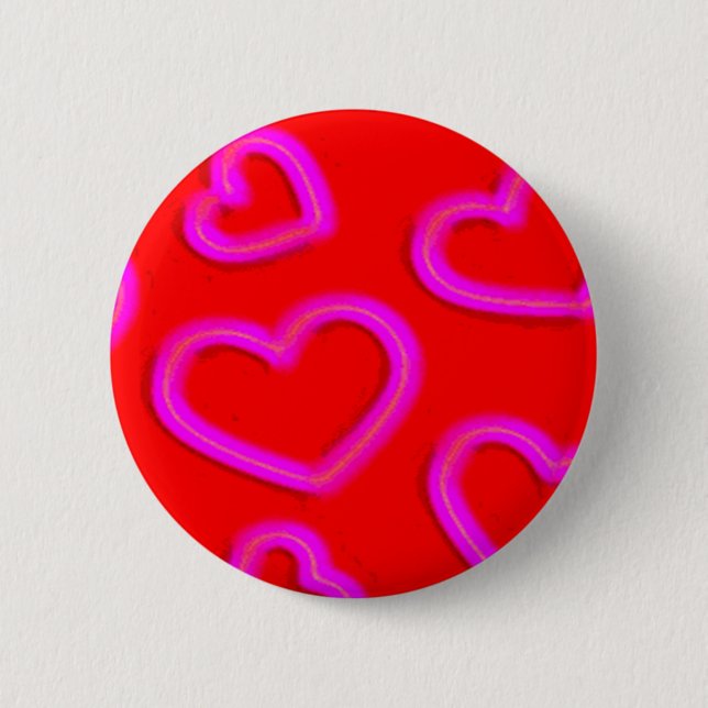 Badge Rond 5 Cm Chaleureux (Devant)