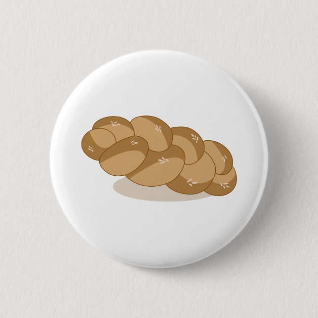 Badge Rond 5 Cm Challah (Devant)