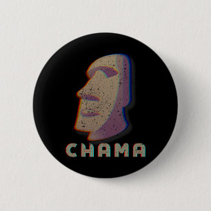 Badge Rond 5 Cm Chama Fighter Mixed martial art Fan Jjb Boxe Muay
