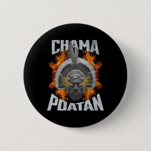 Badge Rond 5 Cm Chama Paotan Mixed martial art Fan Jjb Boxe Muay T