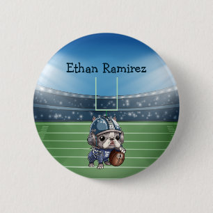 Badge Rond 5 Cm Championnat de France de football