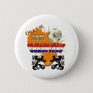 Badge Rond 5 Cm Champions 2010 du monde d'Oranje Wereldkampioen