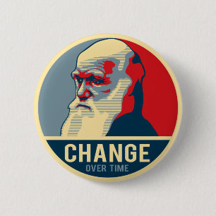 Badge Rond 5 Cm Changement au fil du temps