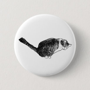 Badge Rond 5 Cm Changement de bande dessinée, points Posy