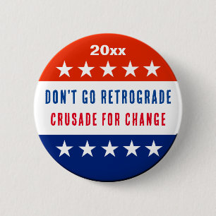 Badge Rond 5 Cm Changement politique